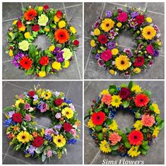 Vibrant Florist Choice Wreath