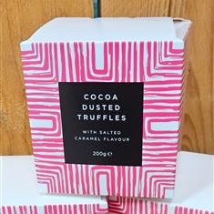 200g- Cocoa Dusted Truffles with Salted Caramel Flavour