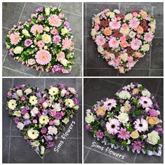 Pastel Florist Choice Heart