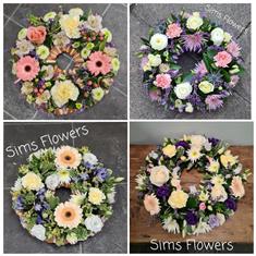 Pastel Florist Choice Wreath