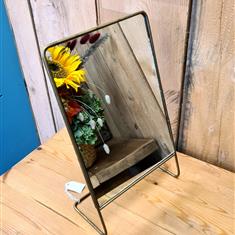 Gold Rectangle Mirror