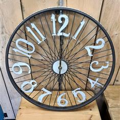 Clock- White Numbers