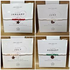 Joma Jewellery Bracelets- Months