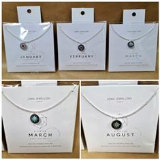 Joma Jewellery Necklace- Months