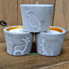 St Eval Ceramic (Animal) Candle 106gms